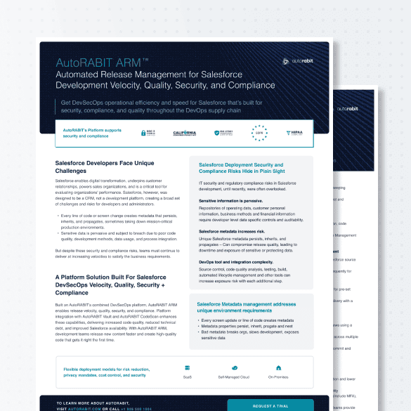 Datasheet-Automated Release Management